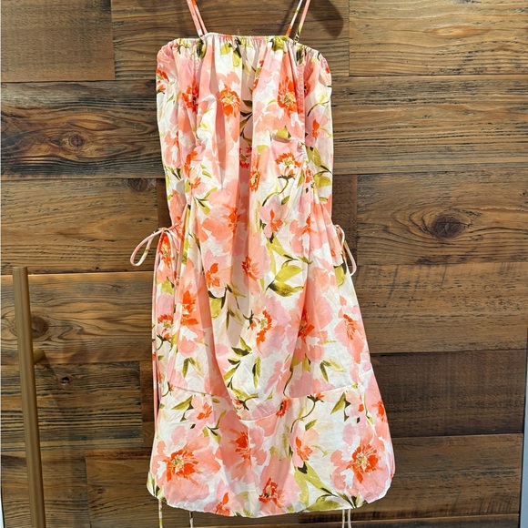 MISA LA ‘Farrow’ Floral Pink and White Sundress NWT - Picture 3 of 9